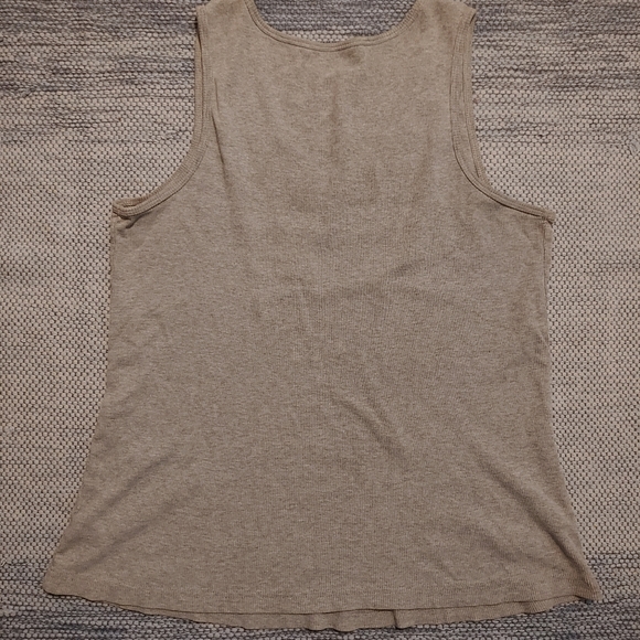 Womens Used George Plus Sz 3X Grey Tank Top - Picture 2 of 2